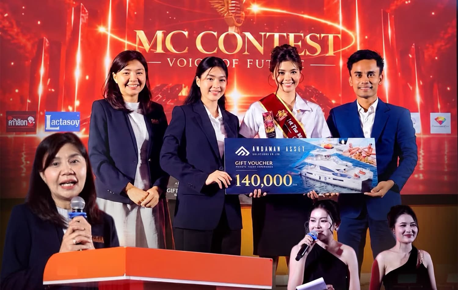 Andaman Asset Solution Supports Young Talent at MC Contest: Voice of Future