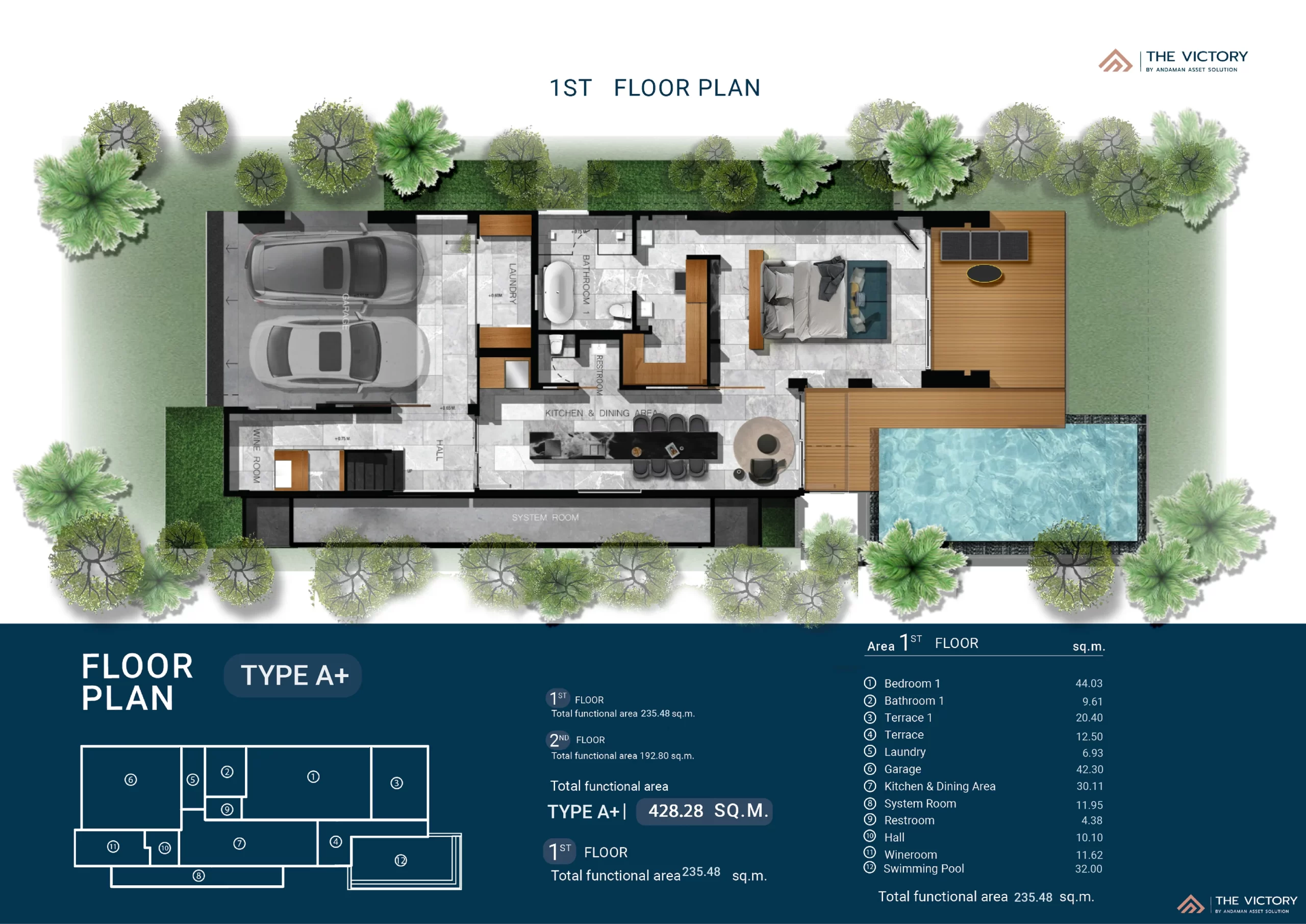 The Victory-Type A Plus-Option1-First-Floor-Plan